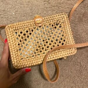 Wicker Crossbody